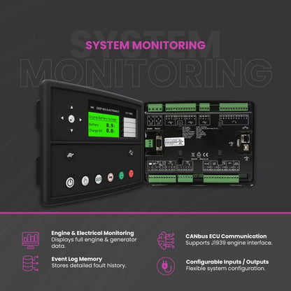 DSE E800-01 Original Made in UK | Engine Control Module for Engine Driven Pumps, compressors and Off-Highway Machinery