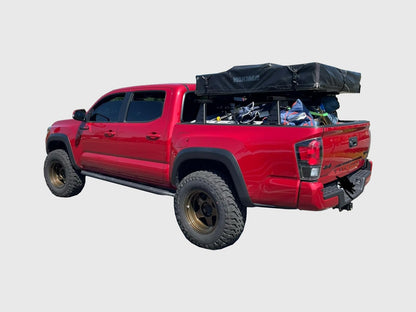 Universal Truck Overland Bed Racks for Mid-Size Pickup Trucks, 10 Inch Low Profile Cargo Carrier