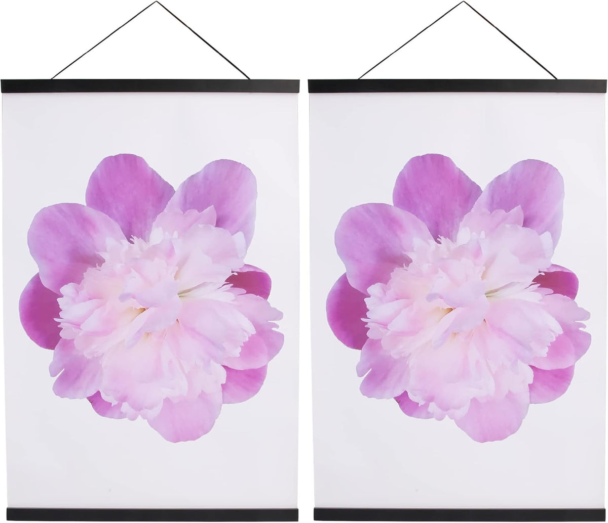 Aynoo Magnetic Poster Hanger Frame - 20 Inch Black Picture Frame for Easy Display | Multiple Sizes Available