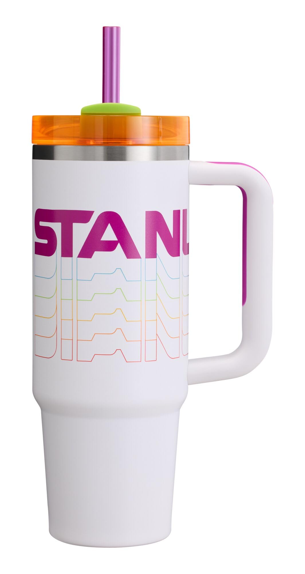 STANLEY Quencher H2.0 Tumbler with Straw 30 oz | Flowstate 3-Position Lid | Cup Holder Compatible for Travel | Insulated Stainless Steel Cup | BPA-Free | Frost Reverb