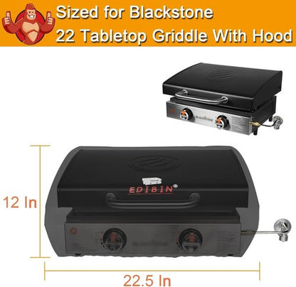 Blackstone 22-Inch Griddle Cover - Waterproof 900D Heavy Duty Polyester | Durable Protection for Your Grill