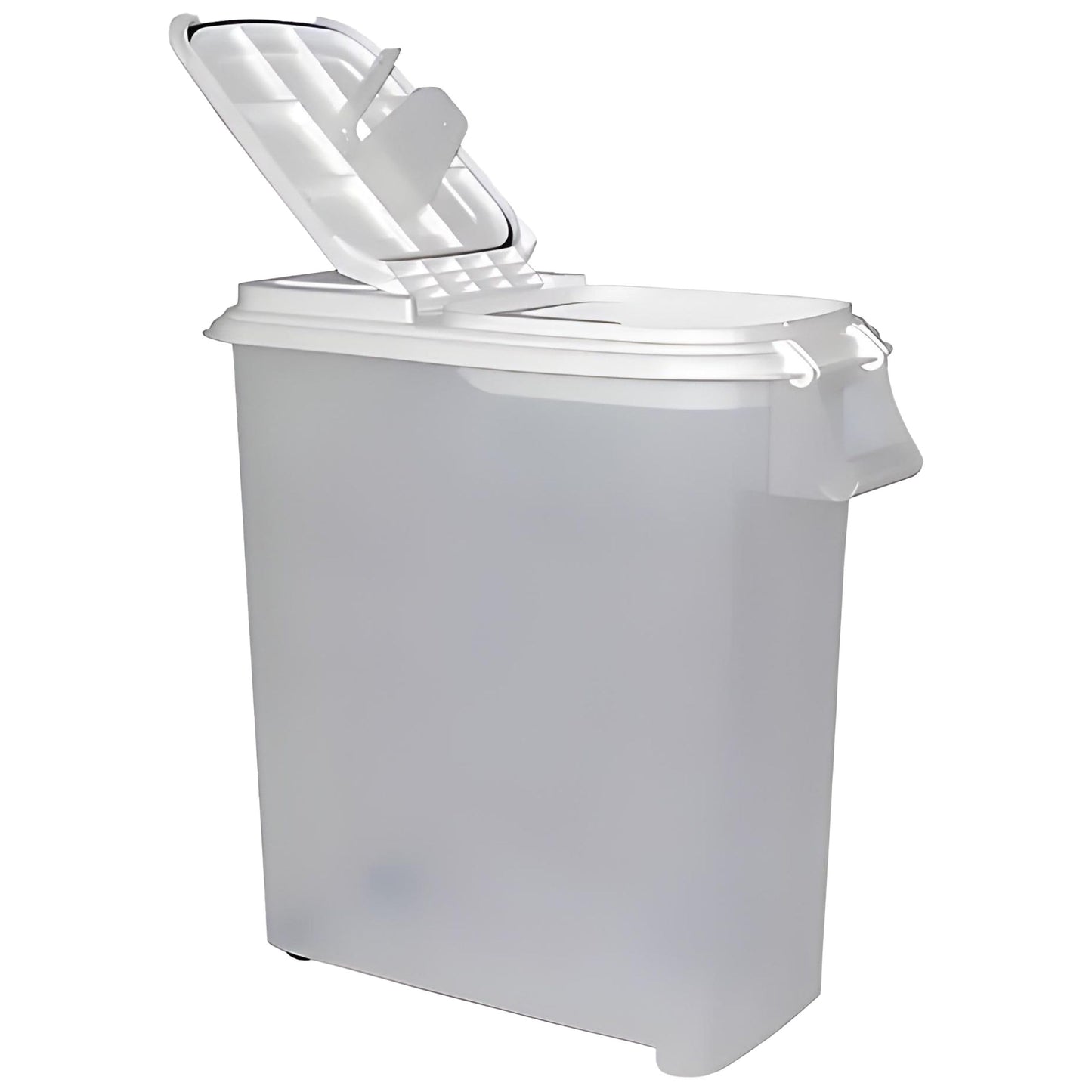 Buddeez 80-Quart Roll-Away Pet and Large Animal Food Dispenser with Scoop