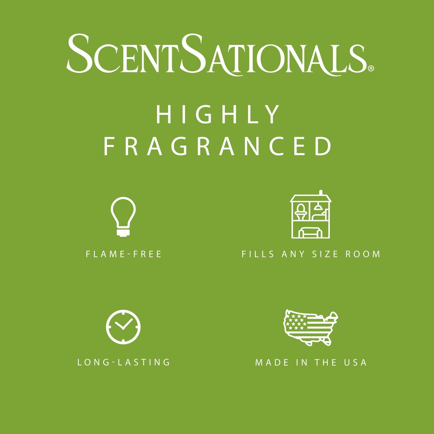 Scentsationals Wax Melts, Wax Cubes Strong Scent - Cucumber Melon - Long Lasting Scented Melts for Warmer, 10 oz (24-Cubes)