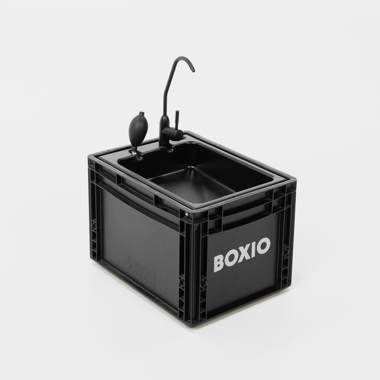 BOXIO - Wash: Portable Sink & Handwashing Station for Camping & RV Life, Ideal camping gear for outdoor kitchens & hygiene onthego, Portable Washer for Garden, Boat, Hunting, Worksite & Outdoor Events
