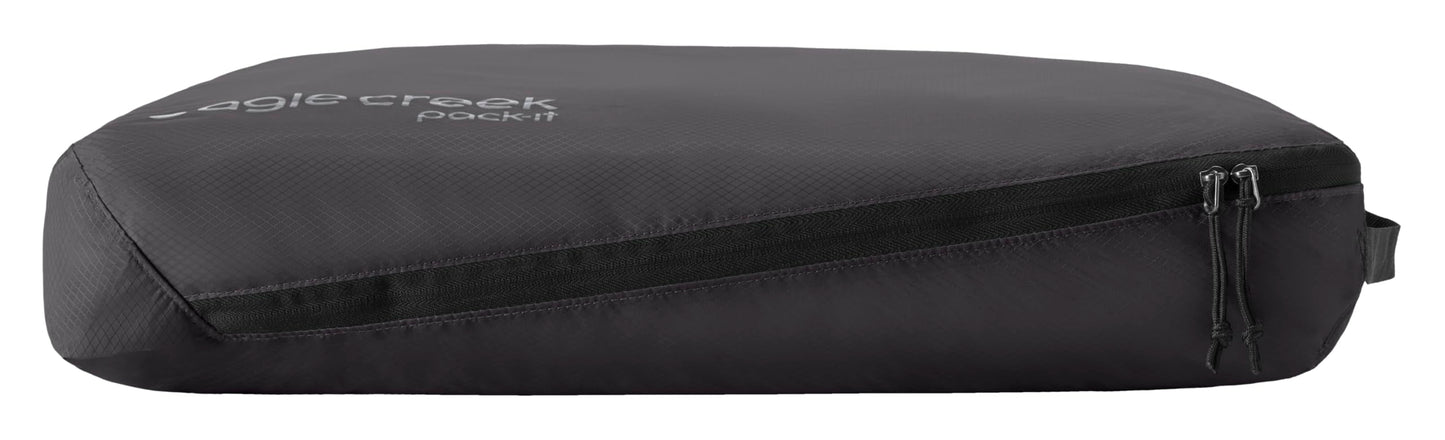 Eagle Creek Pack-It Isolate Extended Stay Set - Includes Shoe Sack, M Clean/Dirty Cube, 2x M Isolate Cube & 2x L - Travel Essentials - Black