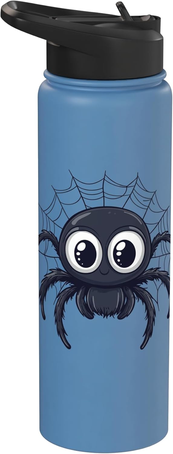 Skiennix Kids Spider Stainless Steel Insulated Water Bottle - Durable & Stylish Design