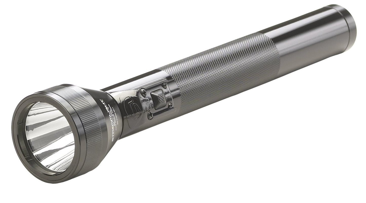 Streamlight 20703 SL-20L 450-Lumen Full Size Rechargeable LED Flashlight with 120-Volt AC/12-Volt DC Smart Charger, 2 Sleeves, Black