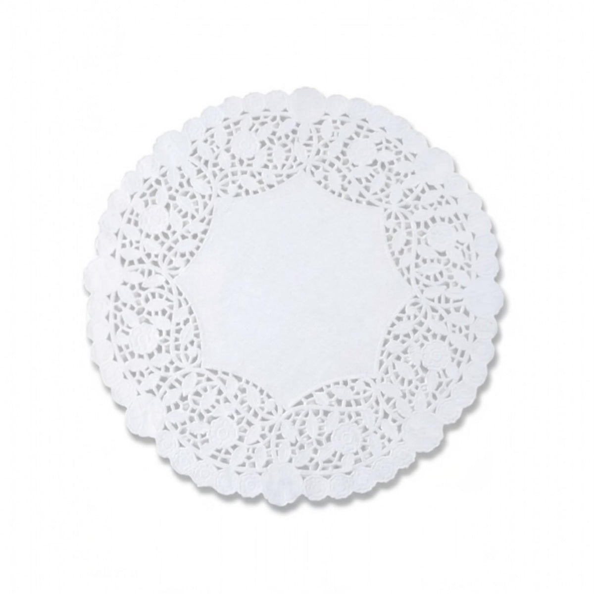 The Baker Celebrations White Paper Lace Doilies, Round, 10-inch, 100 Count