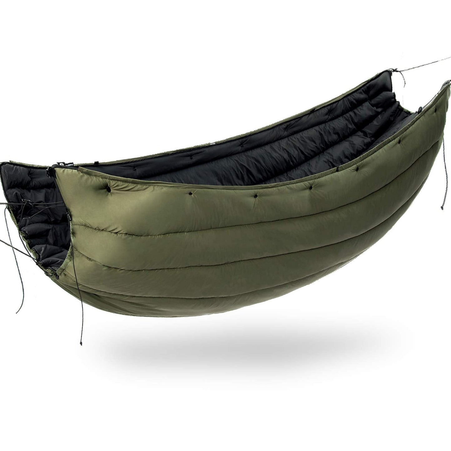 Onewind 11' Camping Hammock with Hammock Underquilt, Full Length, Lightweight and Portable Camping Sleep System, OD Green