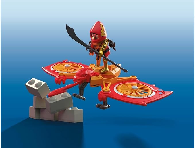 Playmobil Hero Drone Fight with Evil Ninja