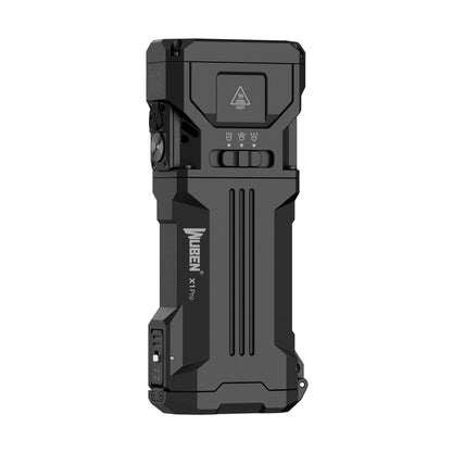 WUBEN X1Pro Rechargeable Flashlights high lumens, Super Bright Flashlight 12300 lumens, EDC Flat Shape with Spotlight Floodlight Strobe Modes, IP65 Portable Flash Light for Camping, Emergency, Working