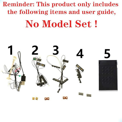 LED Light Set Compatible with Lego 10350 Tudor Corner Icons Building Blocks Model - Model Set NOT Included