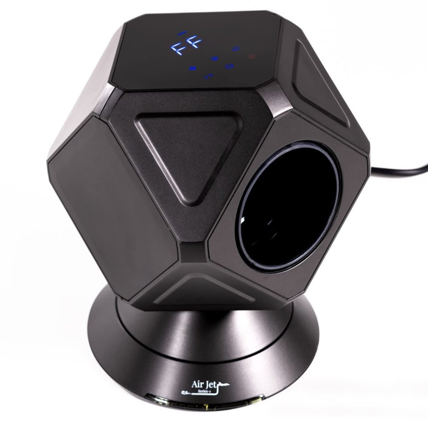 Norviera Air Jet Series-1 Cooling Fan with Heater – 10-Speed Powerful Fan for Summer, Built-in Heat for Year-Round Use | 5 Modes | Adjustable Thermostat (40–90°F)