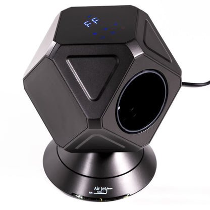 Norviera Air Jet Series-1 Cooling Fan with Heater – 10-Speed Powerful Fan for Summer, Built-in Heat for Year-Round Use | 5 Modes | Adjustable Thermostat (40–90°F)