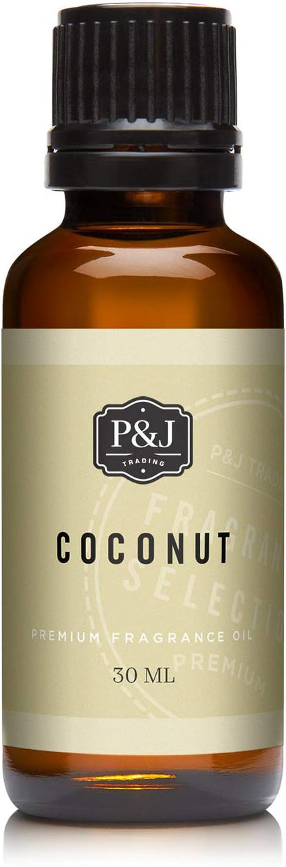 P&J Fragrance Oil Autumn Set | Brown Sugar, Apple, Harvest Spice, Vanilla, Forest Pine, and Snickerdoodle Candle Scents for Candle Making, Freshie, Soap Making Supplies, Diffuser Oil Scents