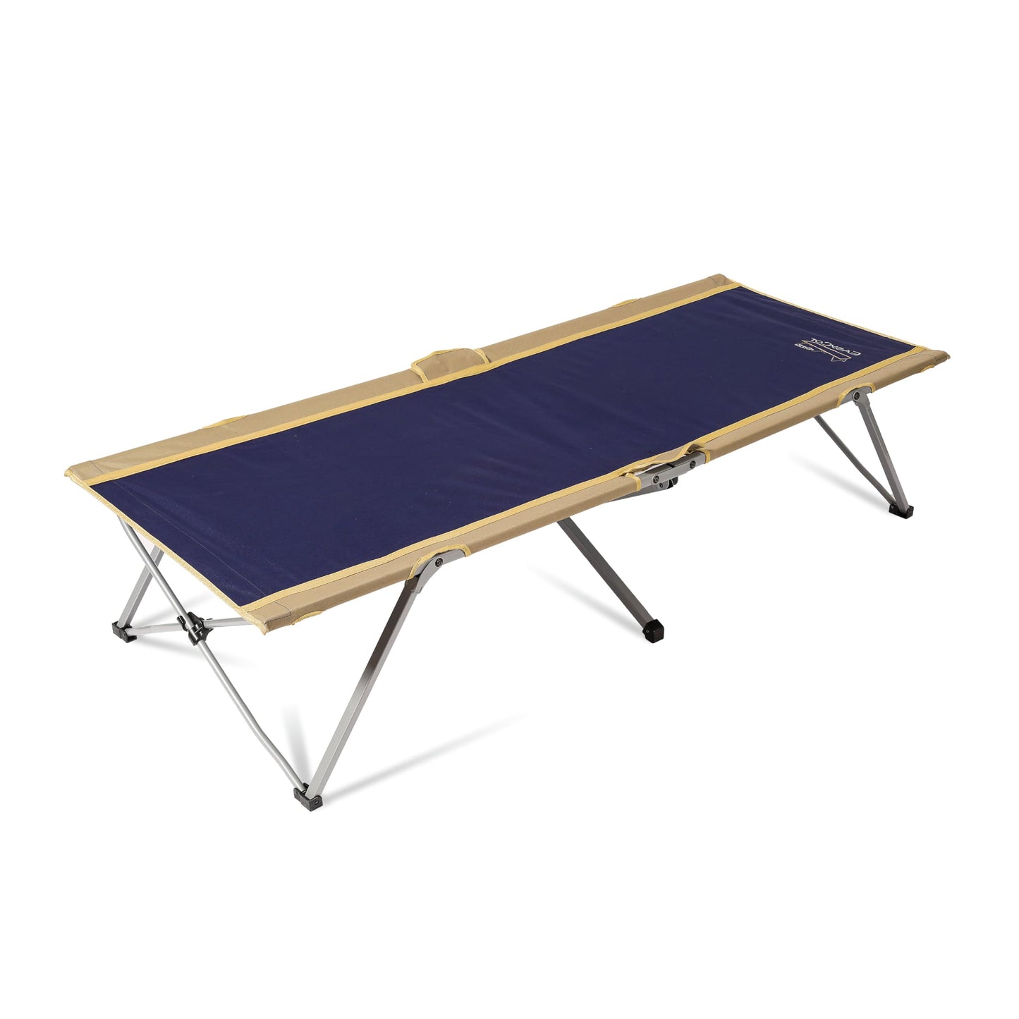 BYER OF MAINE Easy Cot - Extra Large Folding Cot - Heavy Duty for Indoor and Outdoor Use - Bed for Adults - 78”L X 31”W X 18”H - 330 lb Capacity