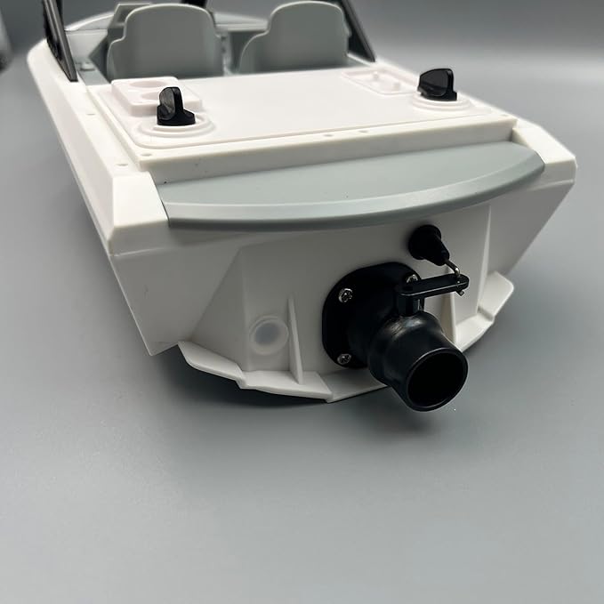 CLORPTYSL Jet Propulsion RC Boat Mini Yacht-Style Remote Control Boat with Enclosed Drive System Waterproof Electric Boat for Pool &amp Lake