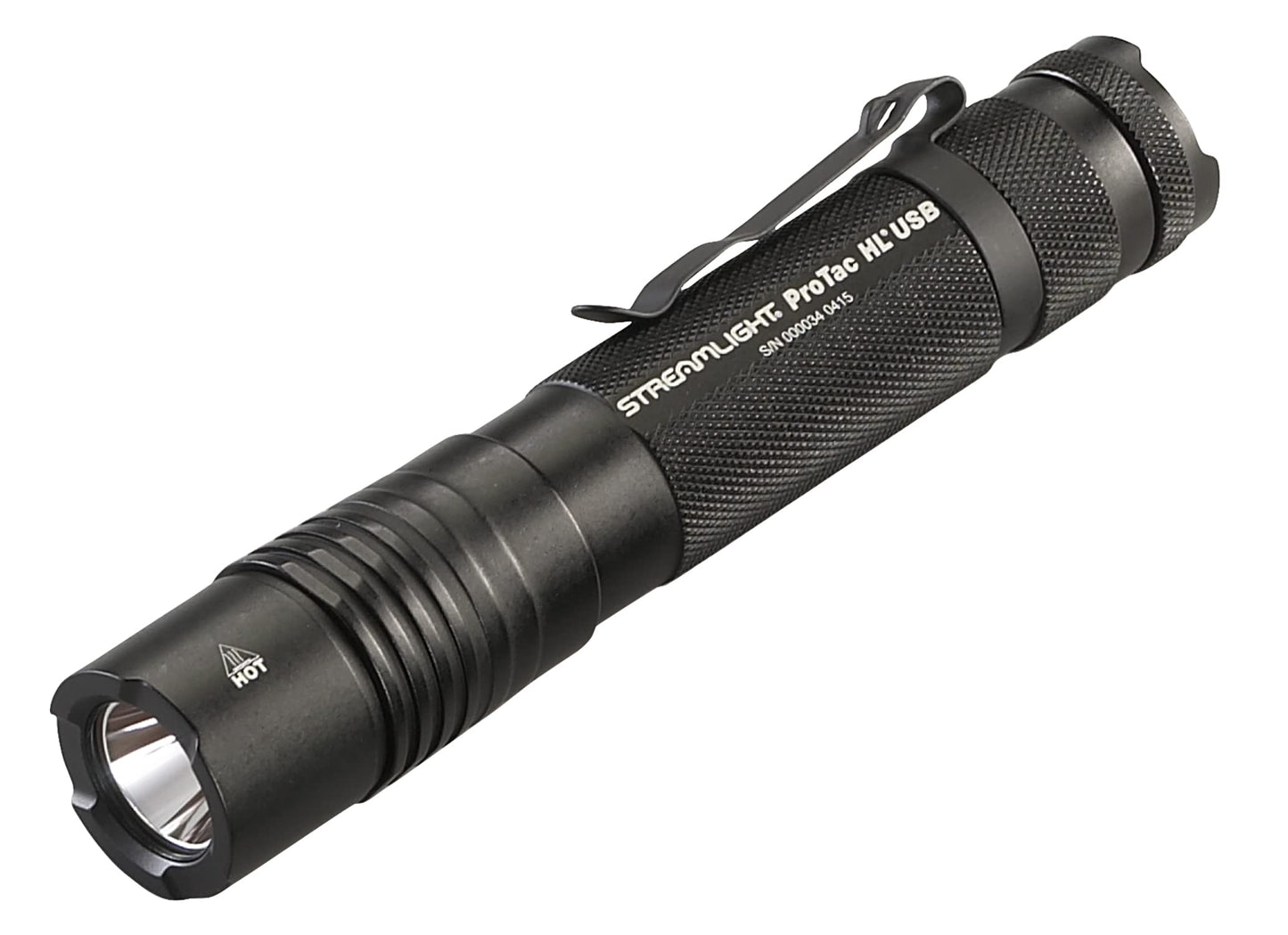 Streamlight 88052 ProTac HL USB 1000-Lumen Multi-Fuel USB Rechargeable Professional Tactical Flashlight with USB Cable, and Holster, Black, Box