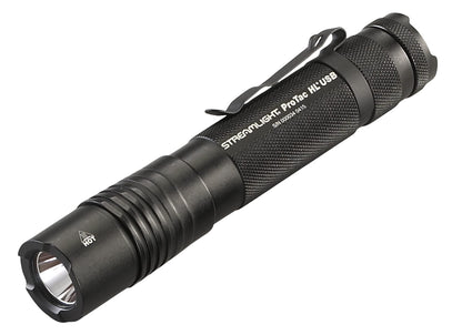 Streamlight 88052 ProTac HL USB 1000-Lumen Multi-Fuel USB Rechargeable Professional Tactical Flashlight with USB Cable, and Holster, Black, Box
