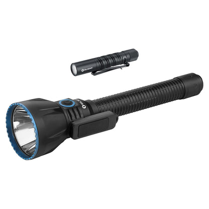 OLIGHT I3T EOS 180 Lumens Dual-Output Slim EDC Flashlight for Camping and Hiking, Tail Switch Flash Light Javelot Turbo 2 1800 Lumen Rechargeable Tactical Flashlight with Long-Range 4921ft Throw