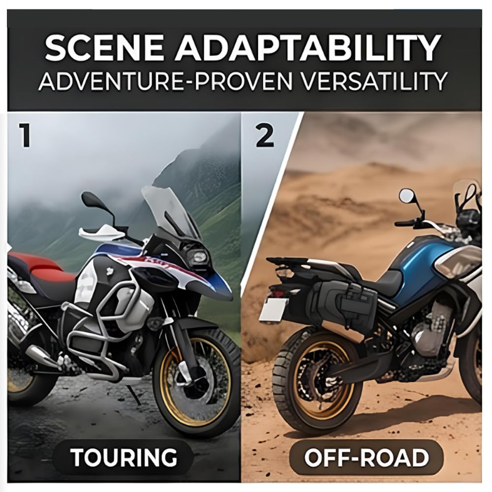 CZLLQXWWCX Motorcycle 450MT Concealed 3.8 Liters Storage Box Expedition Vehicle Universal Toolbox For Motorbike MT450 450 MT CF450 2023 2024-800MT 650MT