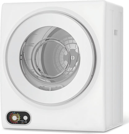 SUSTAINOVA Portable Dryer 1.5 cu. ft., 850W Powerful Clothes Dryer Compact Electric Dryer with Stainless Steel Tub, Electric Machine for Small Space, Apartments, Hostels, RVs - White