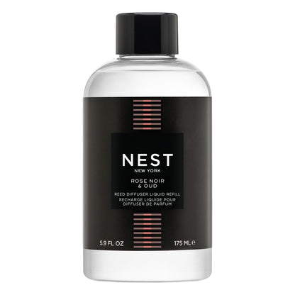 NEST New York Reed Diffuser Liquid Refill, Sicilian Tangerine - 5.9 fl oz - Fragrance for Up to 90 Days - Flame Free