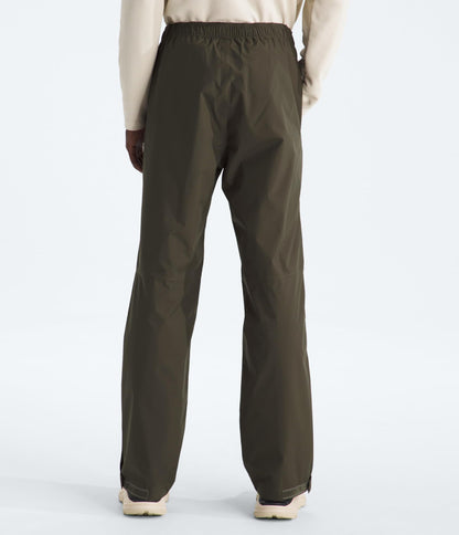 The North Face Men's Antora Rain Pant - Breathable & Waterproof Hiking Pants, Elastic Waistband, Adjustable Drawcord, New Taupe Green, Small