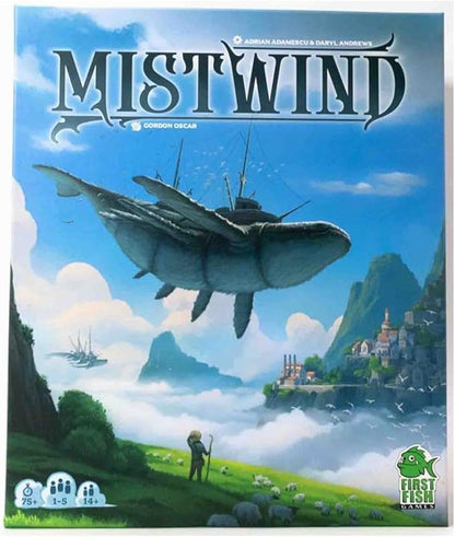 Mistwind Base Game - First Fish Games - 1 to 5 Players -
