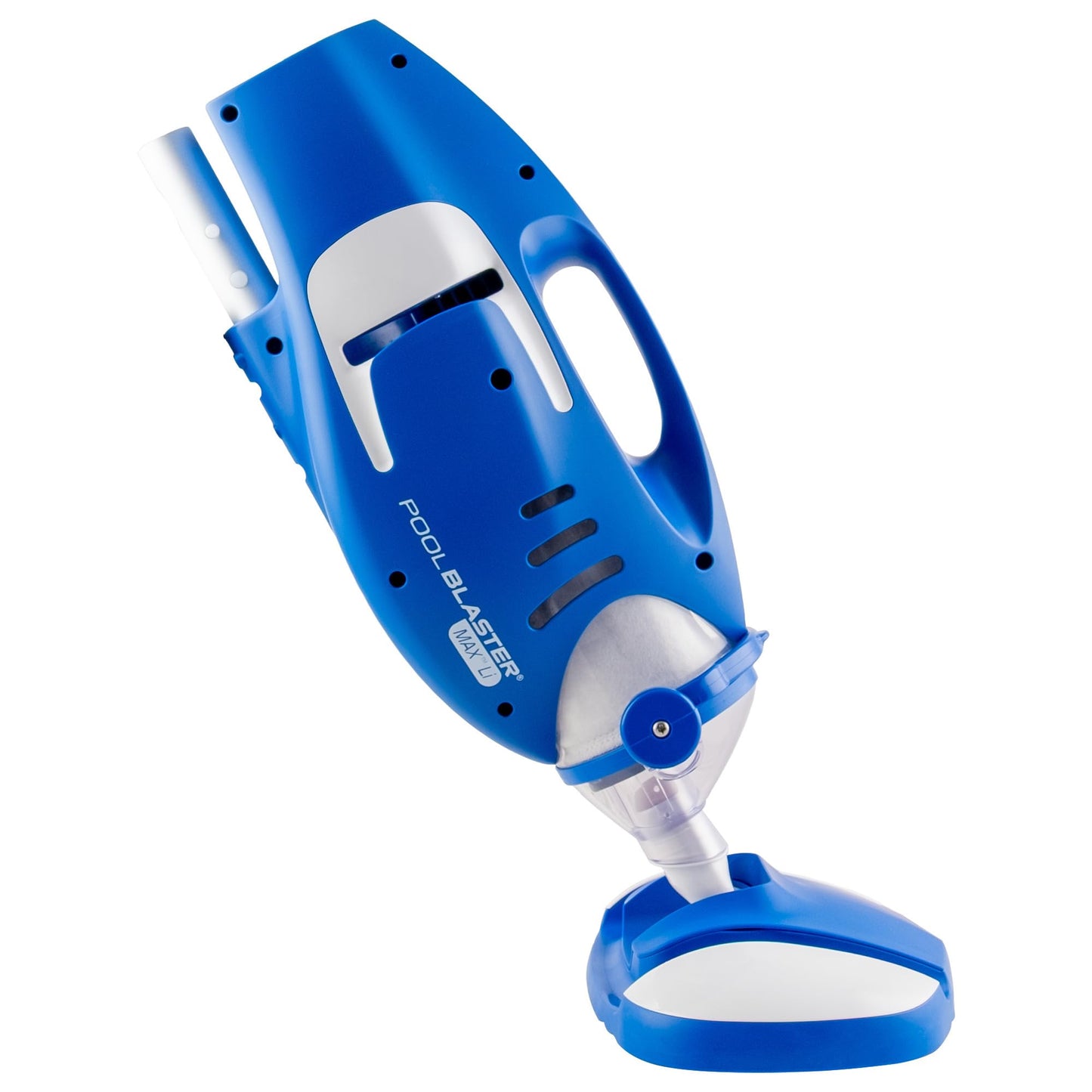 POOL BLASTER Max Li Cordless Pool Vacuum - American-Engineered Battery‑Powered Vac for Inground & Above Ground Swimming Pools & Spas - No Hoses or Cords - 60 Minute Runtime, 10.5" Head