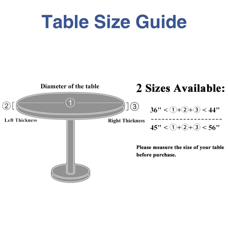homing Round Elastic Fitted Tablecloth, Water-Resistant Fabric Tablecloths for 45"-56" Tables, Washable Polyester Table Cover for Picnic, Caming, Dinner, Indoor & Outdoor, Flowers