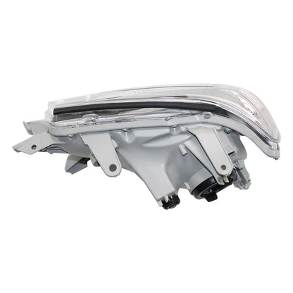 SUPAPRO Pair Headlights For 2012-2015 Toyota Tacoma w/o Bulbs, Halogen Headlamps Chrome Housing, TO2502213, TO2503213