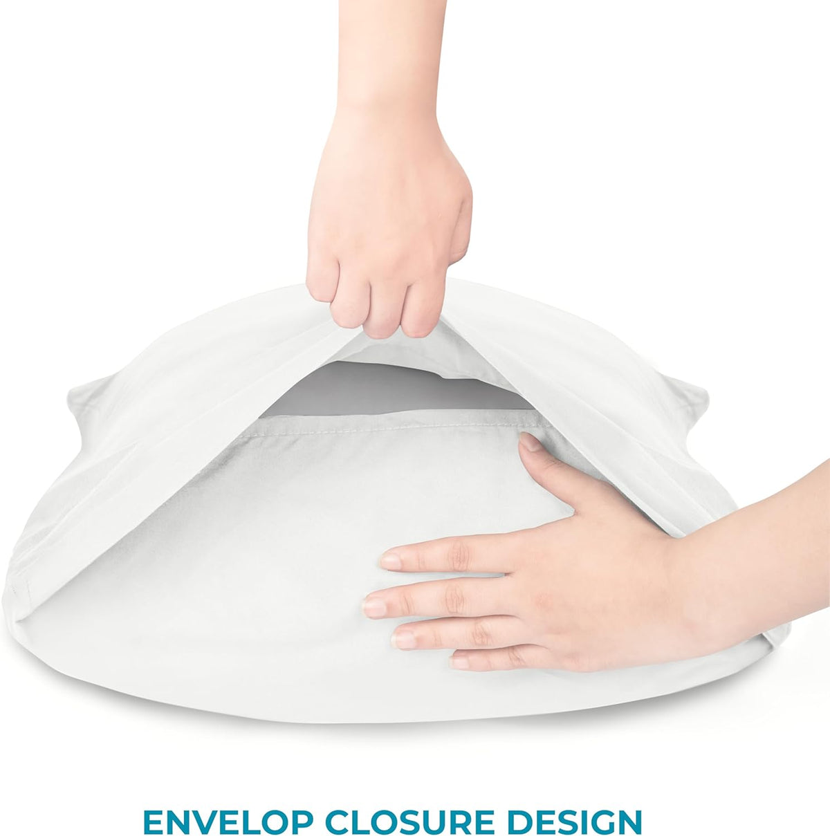Utopia Bedding Queen Pillow Cases - Soft Brushed Microfiber - 6 Pack, Fade Resistant | 20 x 30 Inches, White