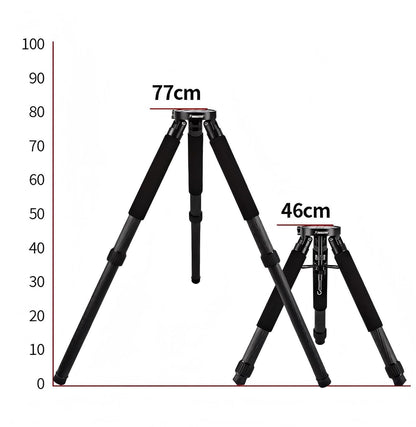Carbon Fiber Telescope Equatorial Base Mount Tripod 50KG/110Lb High Load Capacity
