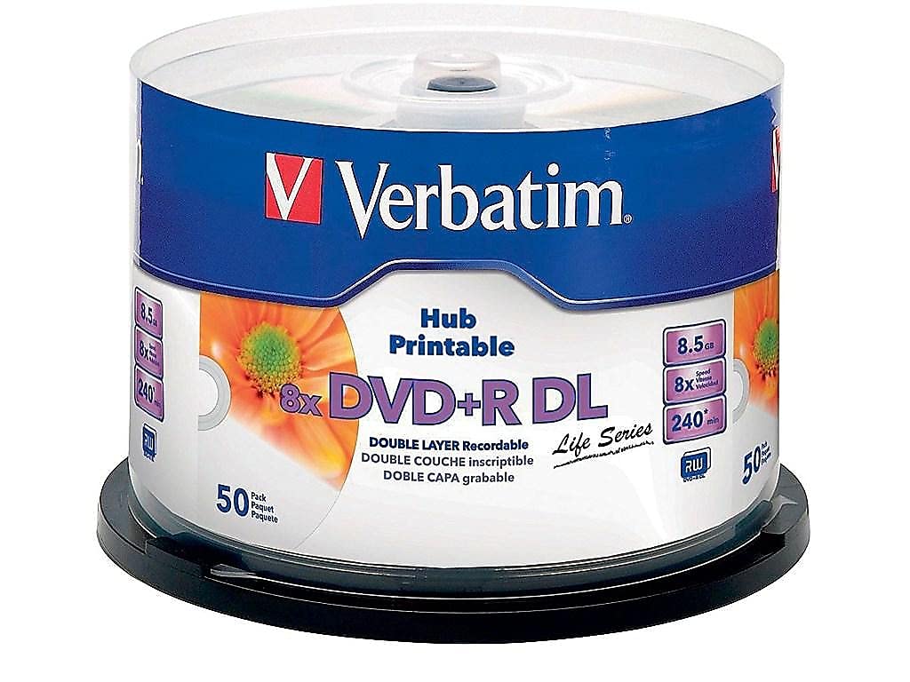 Verbatim DVD+R Double Layer 8X 8.5GB