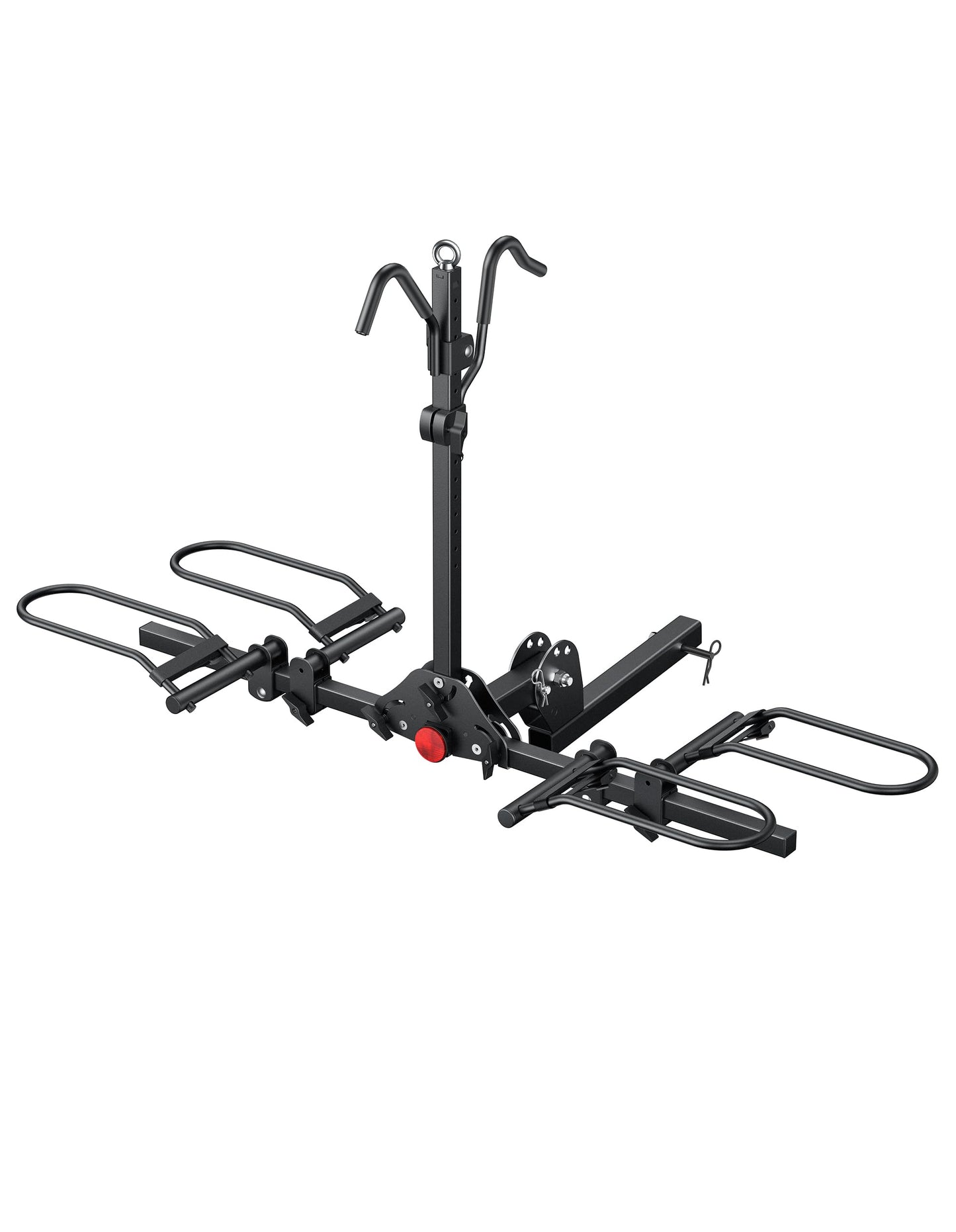 Young Bike Rack Hitch for Car - 200LB 2-Bike Rack Hitch Mount Platform Style Hitch Bike Rack，Smart Tilting & Easy Fold for Car SUV with 2 Inch Receiver，Bike Carrier Fits Up to 5-inch Fat Tire