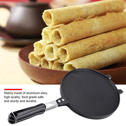 Sturdy Non-stick Household Egg Roll Maker, Egg Roll Waffle Maker, Waffle Maker Baker, for Home Restaurant
