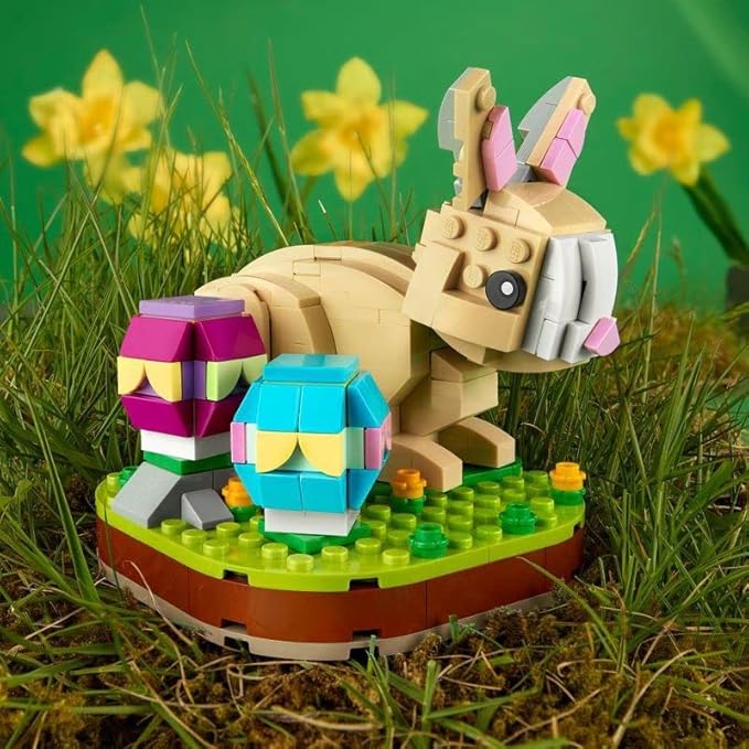 LEGO 40463 Easter Bunny Toy for Easter Crafts for Children Ideal as an Easter Gift or Easter Decoration