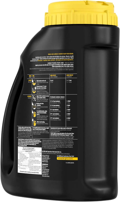 Miracle-Gro Performance Organics All-Purpose Plant Nutrition Granules - 2.5 lb. | Ideal for Vegetables, Flowers & Herbs