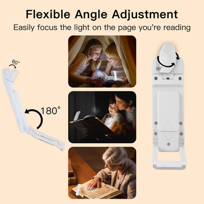 KunHe 30 Pack USB Rechargeable Book Lights Bulk for Reading at Night in Bed Reading Lights Bulk LED Reading Lights with Clip for Kids & Adults Bulk Christmas Gift for Man Woman Book Lovers