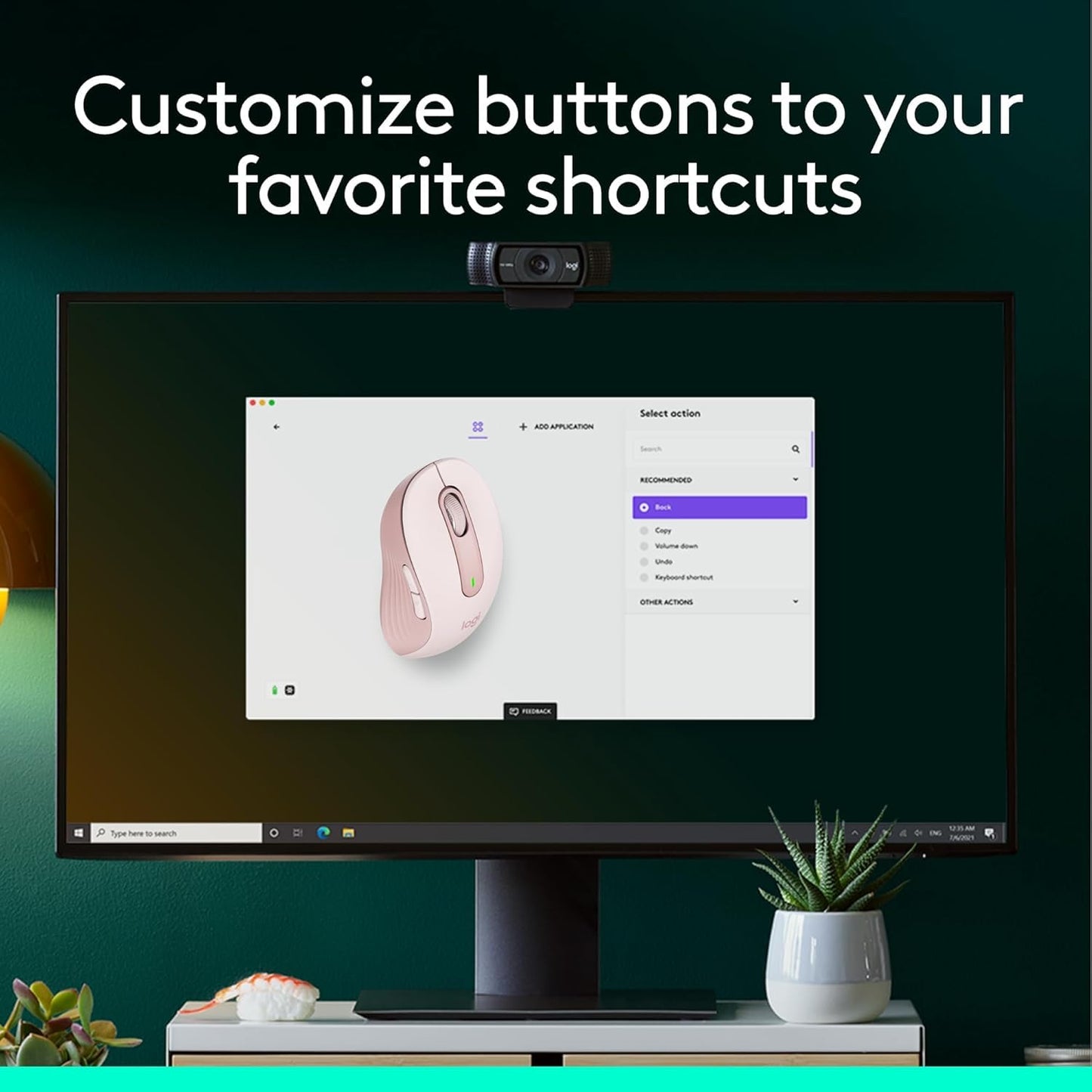 Logitech Wireless Mouse Signature M650 L Full Size - Large Hands, 2-Year Battery, Silent Clicks, Customizable Buttons, Bluetooth, PC/Mac/Chromebook - Black, Right-Handed, Large