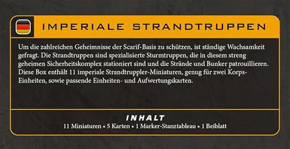 Asmodee Star Wars: Legion Imperial Shoretroopers - Corps &amp DF-90 Mortar Detachment Tabletop Miniatures Game Strategy Game for Kids and Adults Ages 14+ 2 Players 3 Hour Playtime