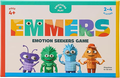 Emotion Seekers Game – Kids Board Game for Social Emotional Learning – Teaches Social Skills Emotion Regulation &amp Empathy – Families &amp Therapy Educational Tool – Ages 4+