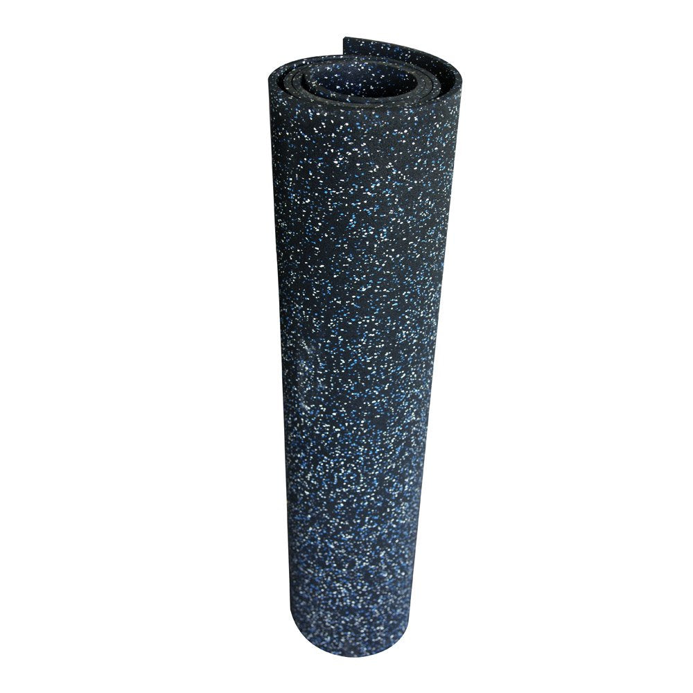 Rubber-Cal Elephant Bark Flooring, Green Dot, 3/8-Inch x 4 x 9-Feet