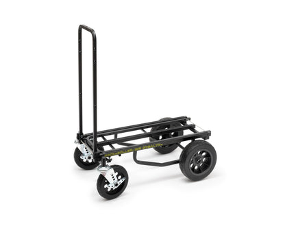 Rock-N-Roller R12STEALTH (All Terrain Stealth) 8-in-1 Folding Multi-Cart/Hand Truck/Dolly/Platform Cart/34" to 52" Telescoping Frame/500 lbs. Load Capacity, Black