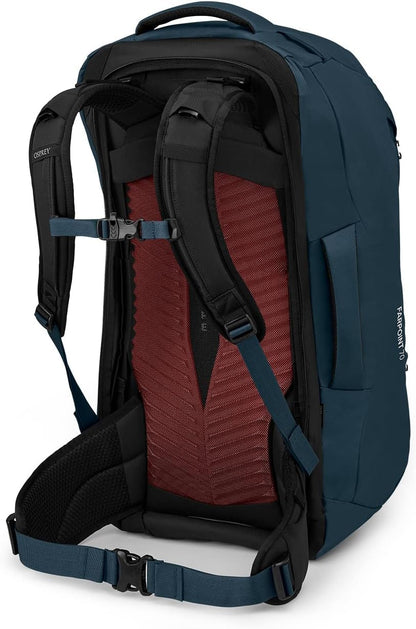 Osprey Farpoint 70L Men's Travel Backpack, Tunnel Vision Grey