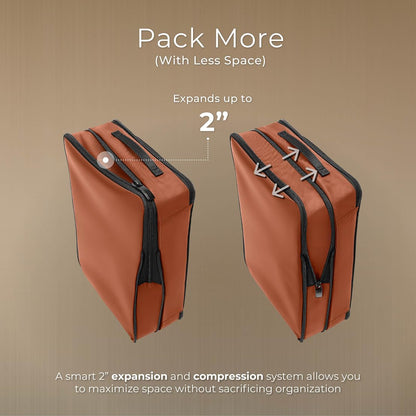 Briggs & Riley Travel Essentials Check In Compression Packing Cube Set