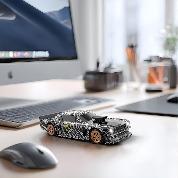 RC Drift car 1/43 Mini Rc Drift car with Gyroscope 2.4GHz Full Proportional Remote control Cars 4WD High Speed Racing with Lights Racing Tires Model Cars Gift for Adults Kids Boys Girls