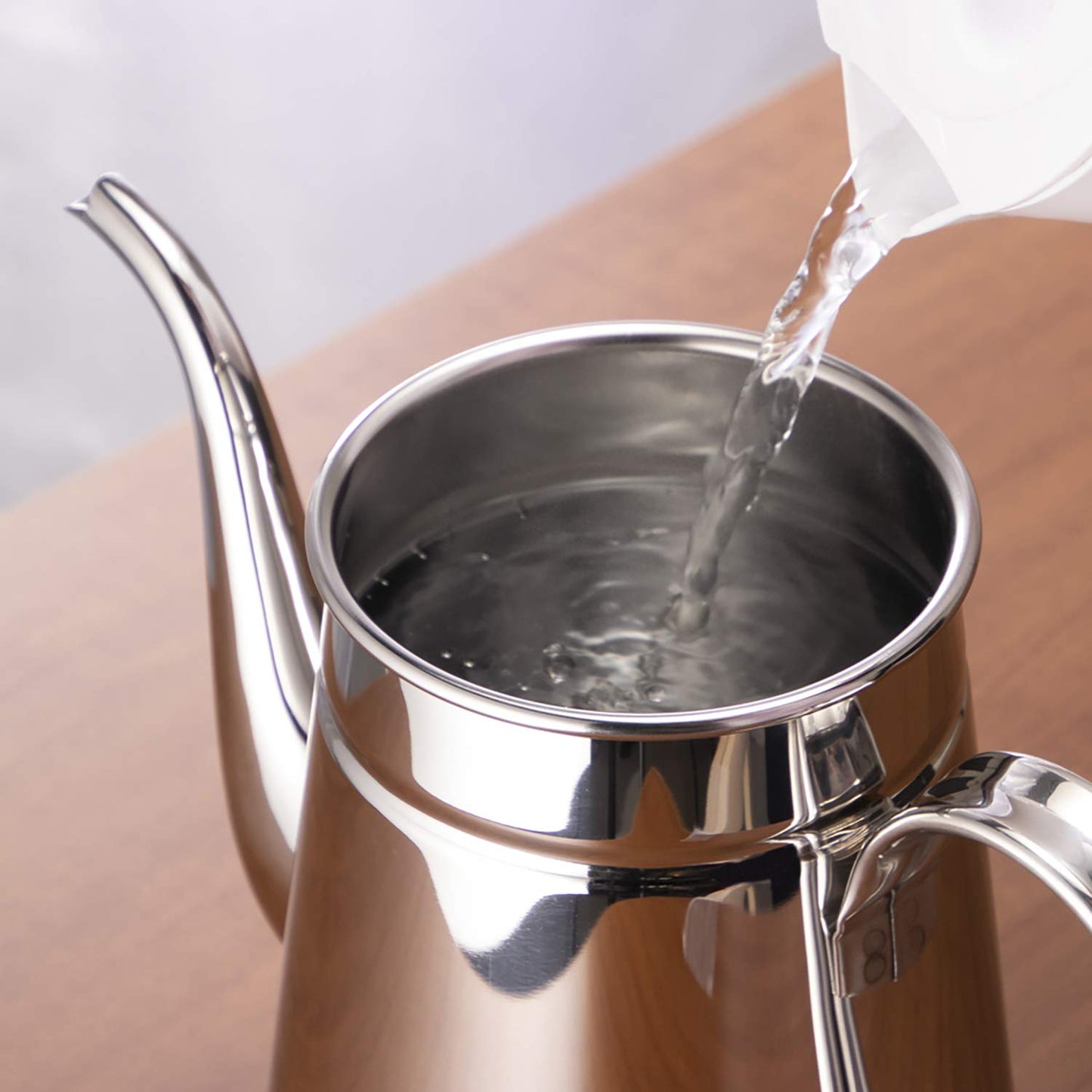 Carita #52033 Coffee Pot, Stainless Steel, 6.8 fl oz (2,200 ml), Direct Fire, Made in Japan, 0.6 fl oz (2.2 L), Drip Pot, Coffee Kettle, Coffee Kettle, Cafe, Camping, Outdoor Activities