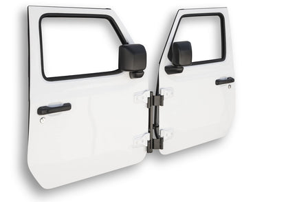 Surco ADH1002 Deluxe Wall Mount Door Storage Hanger - Compatible with Jeep Wrangler YJ, TJ, JK, and JL Front and Rear Doors